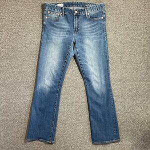 Gap 1969 Perfect Boot Jeans 31 R Medium Wash Mid Rise Bootcut Denim